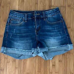 Denim Blue Women's Shorts